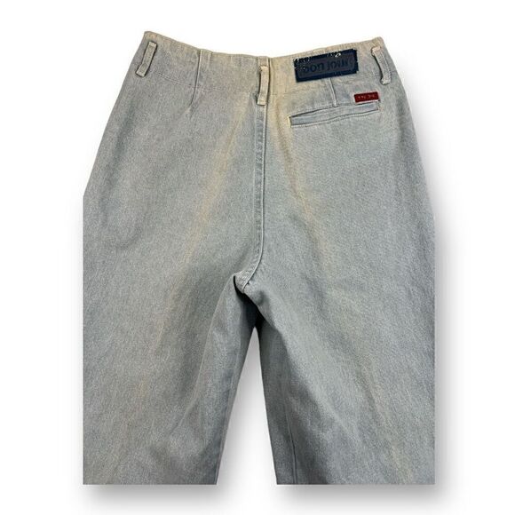 Bon Jour Vintage High Waisted Pleated Jeans Size 9/10 - Picture 3 of 10